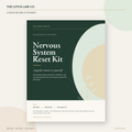 Redesigned Nervous System Reset Kit cover with botanical illustration